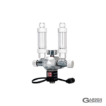 Manómetro regulador de CO2 doble salida